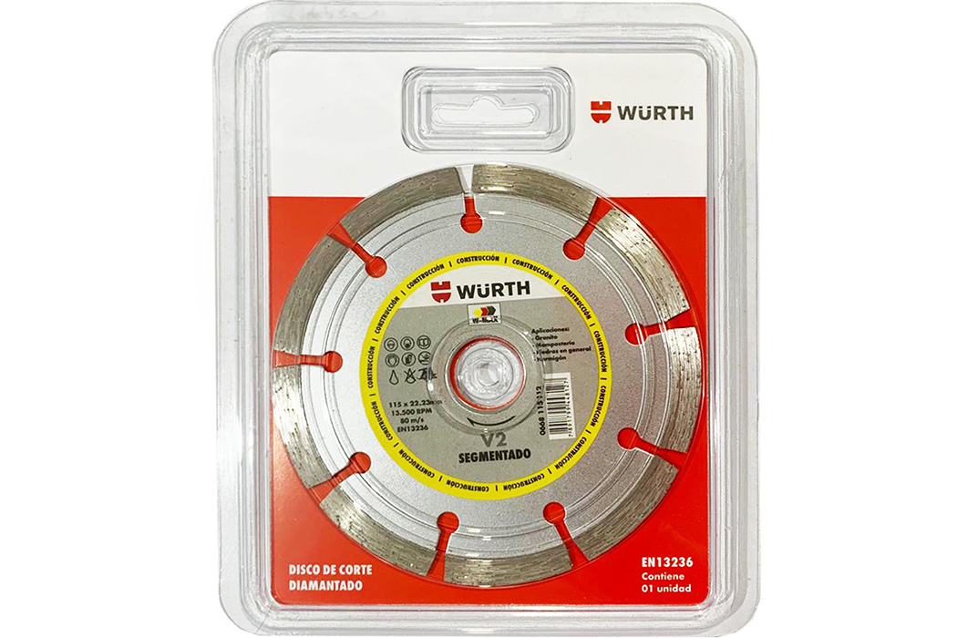 disco/diam 115 segmentado wurth