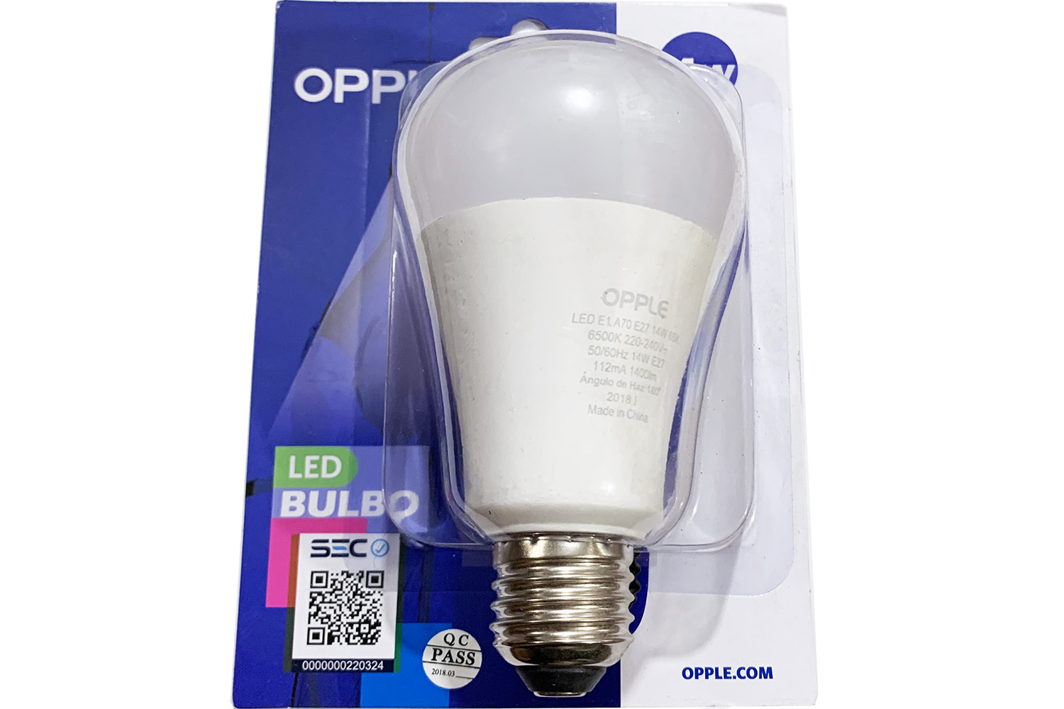 ampolleta led 15 watt luz blan