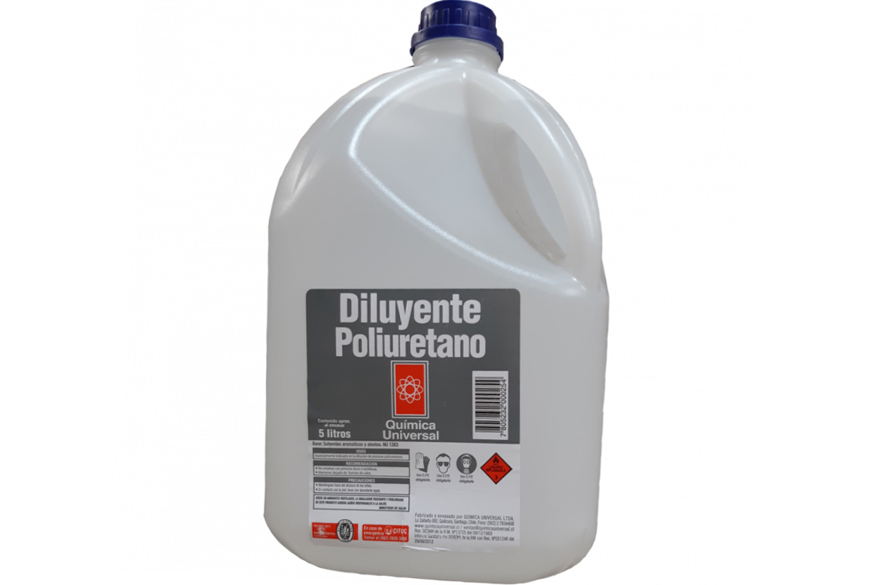 diluyente a  poliuretano  5 ltr