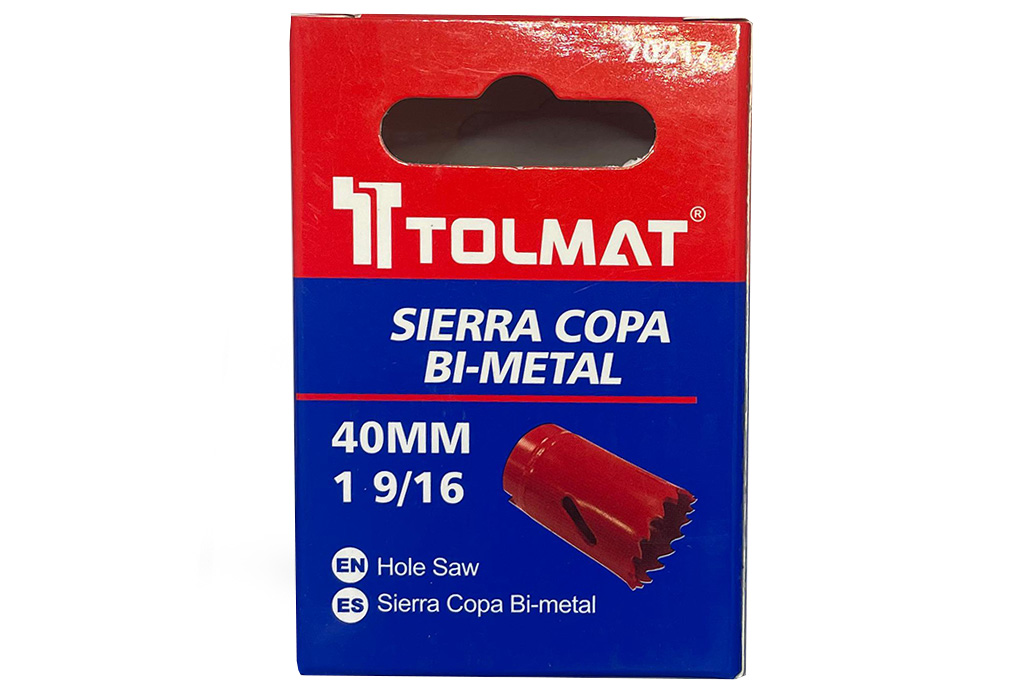 sierra copa 40 mm tolmat