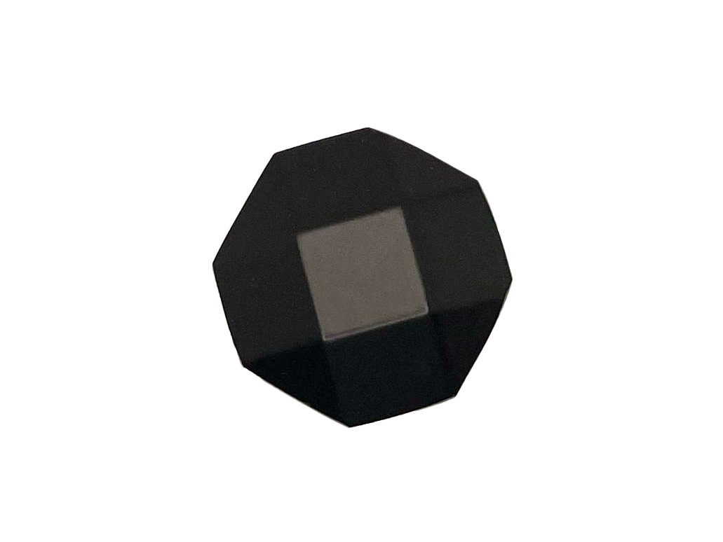 tirador perilla octagonal negro