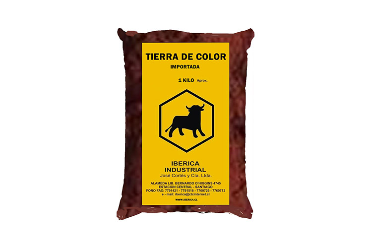 tierra rojo primera  1 kg