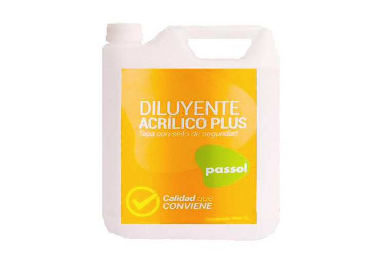 diluyente b acrilico plus env 5  lt