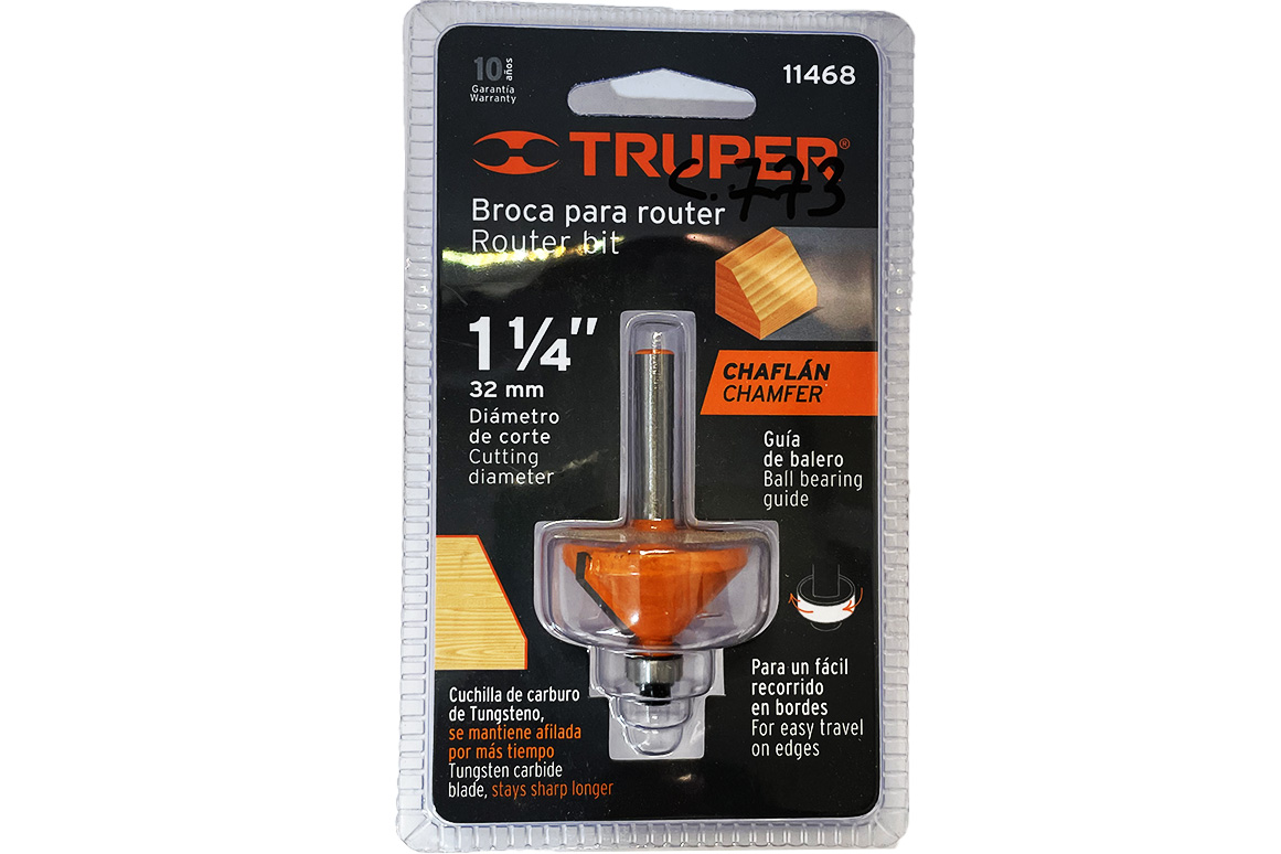 fresa trupper 1011468 corte 45