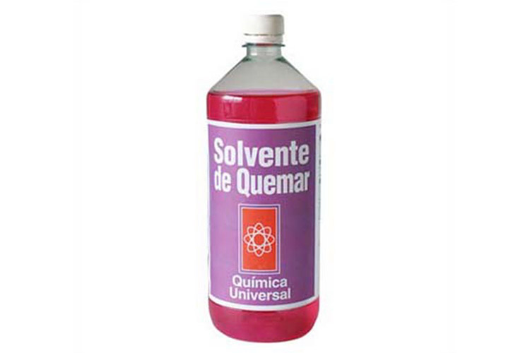 solvente quemar 1 lt